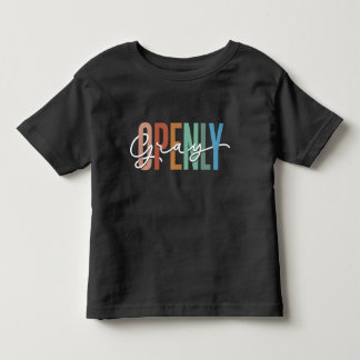 Openly Grey Toddler Jersey Shirt