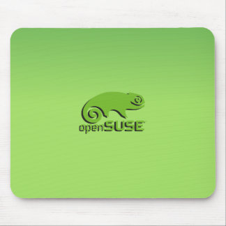 OpenSuse Linux green Mouse Mat