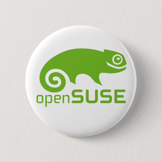 openSuzie Linux Logo 6 Cm Round Badge (Front)