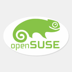 openSuzie Linux Logo Oval Sticker