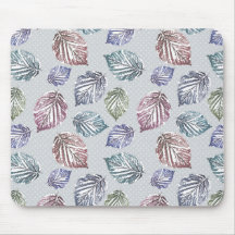 Openwork leaves on a light grey background