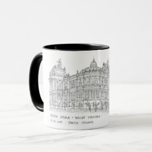 Opera + Ballet Theatre, Odessa, Ukraine Mug