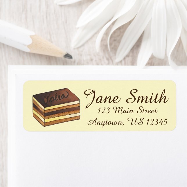 Opera Cake Pastry French Patisserie Bakery Chef (Insitu)