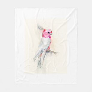 Opera Cockatoo Fleece Blanket