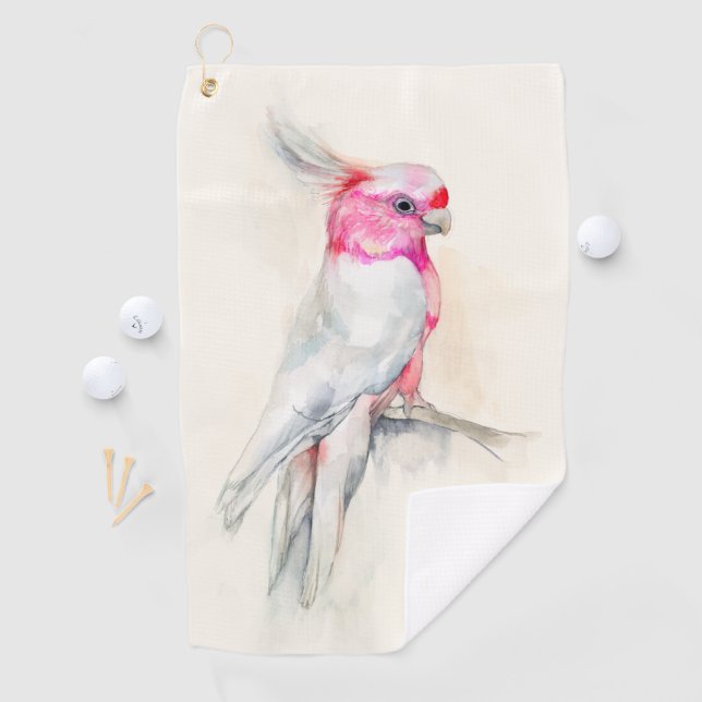 Opera Cockatoo Golf Towel (InSitu)
