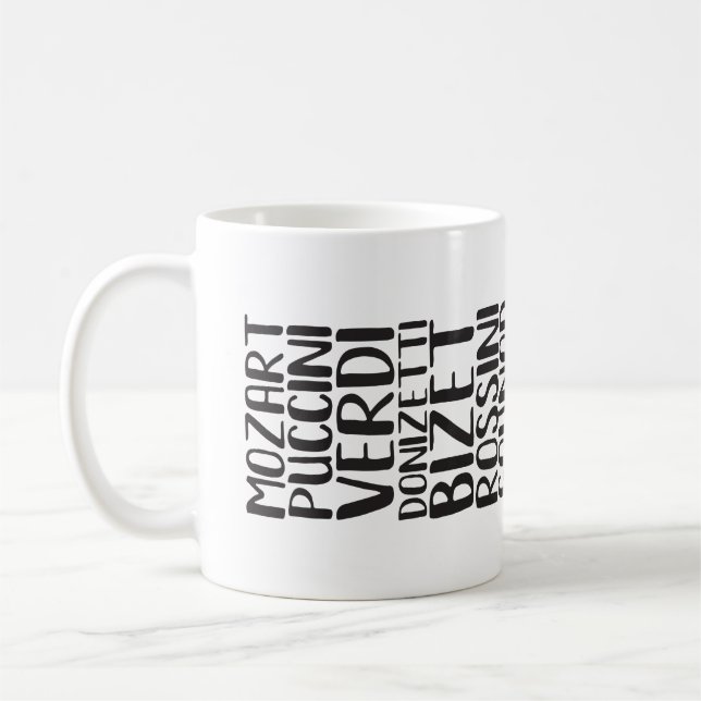 opera composers list mug (Left)
