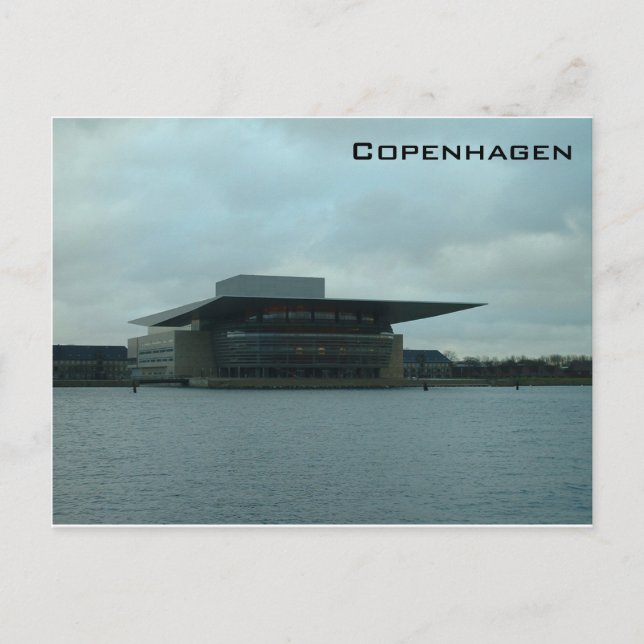 Opera - Copengagen Postcard (Front)