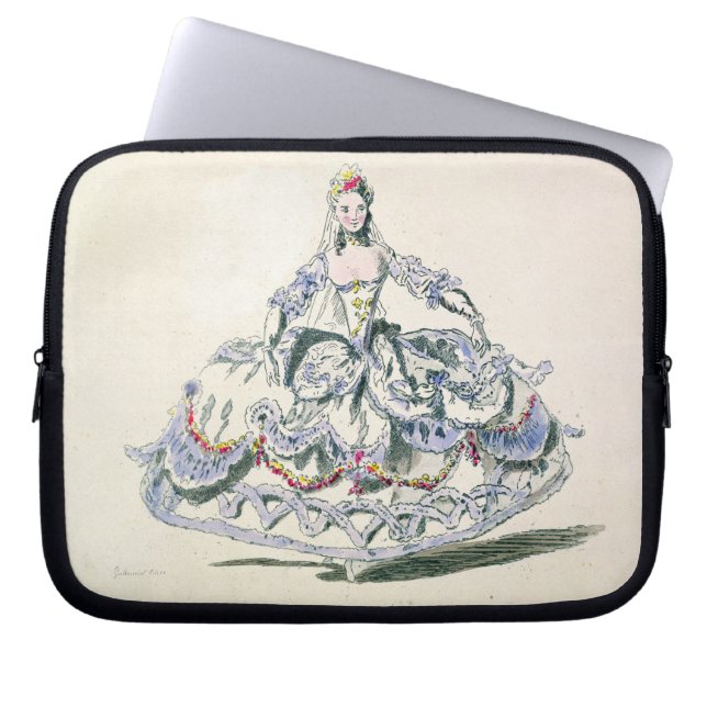 Opera Costume, from the Menus Plaisirs Collection, Laptop Sleeve (Front)