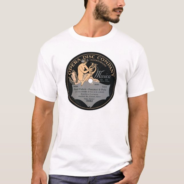 Opera Disc Record Label Shirt (Front)