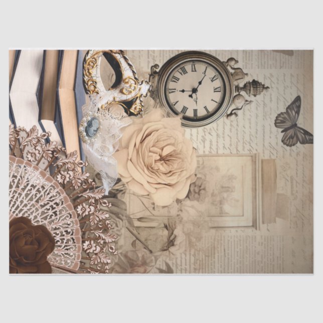 Opera Dressing Room Tissue Paper  (Front)