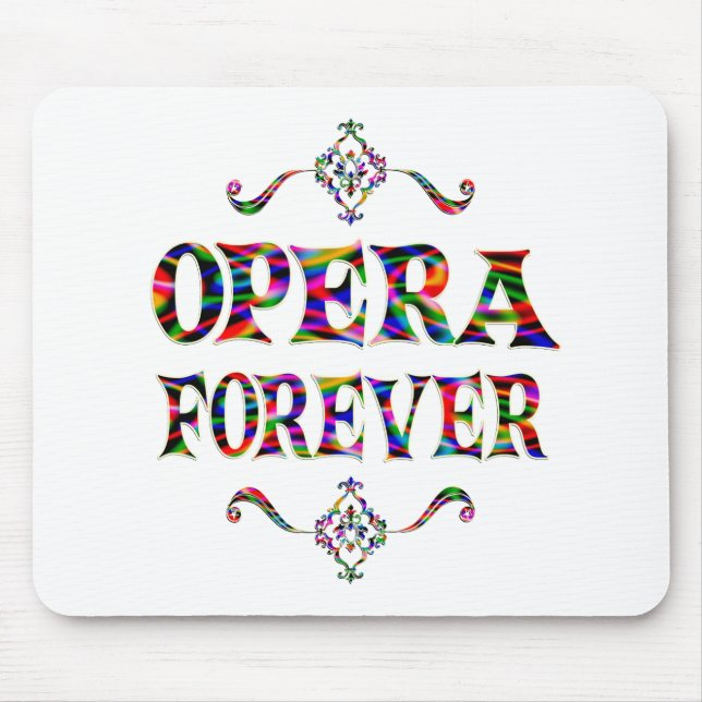 Opera Forever Mouse Mat (Front)