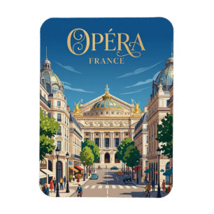 Opéra France Magnet