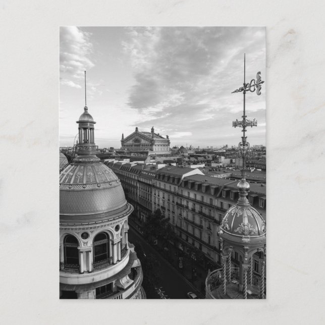 opéra Garnier, Paris, France Postcard (Front)