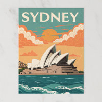 Opera House in Retro Sydney Travel