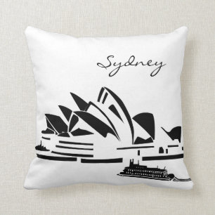 Opera House in Sydney Australia Landmark Pillow