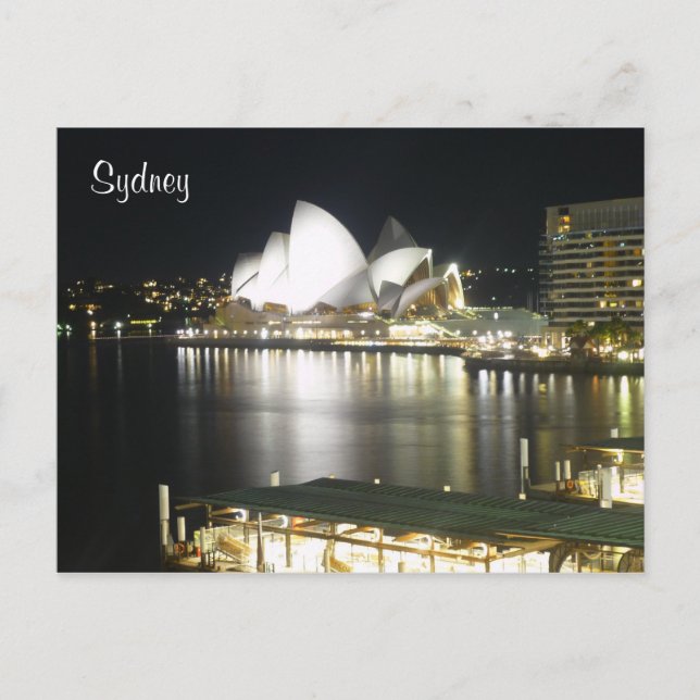 opera house sydney postcard (Front)