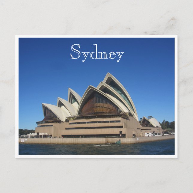 opera house sydney postcard (Front)