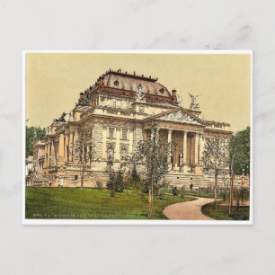 Opera house, Wiesbaden, Hesse-Nassau, Germany magn Postcard