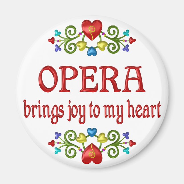 Opera Joy Magnet (Front)