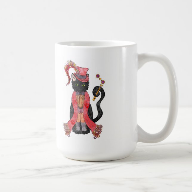 Opera Kitty Mug (Right)