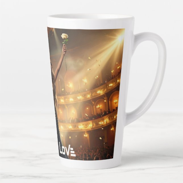 OPERA LOVE - DIVA LATTE MUG (Right)
