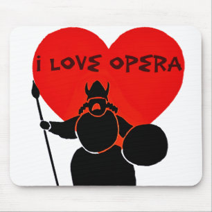 Opera Lover_ Mouse Mat