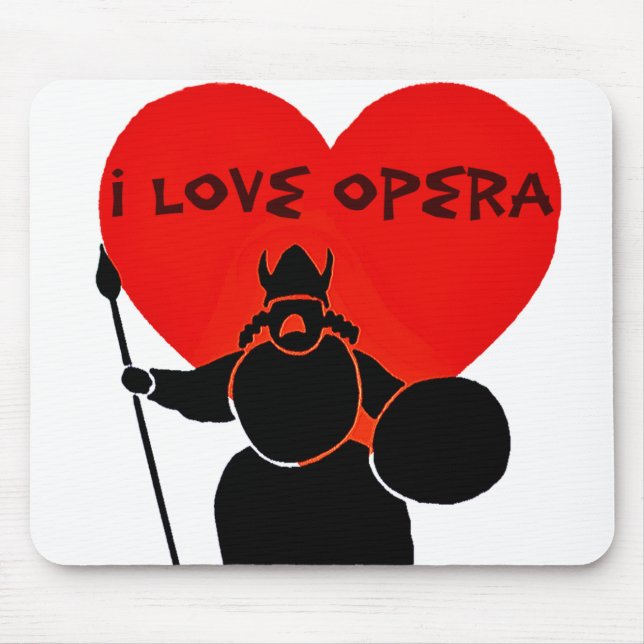Opera Lover_ Mouse Mat (Front)