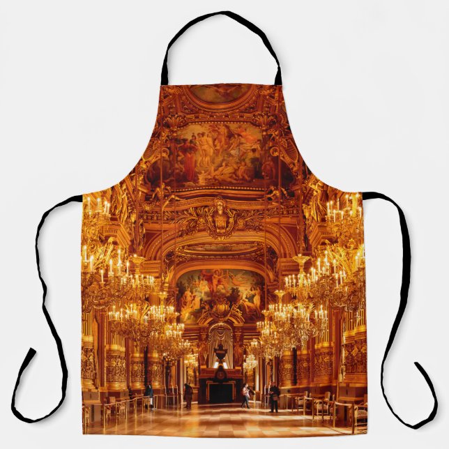 Opera National de Paris Garnier in France Apron (Front)