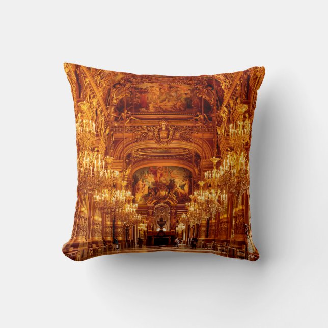 Opera National de Paris Garnier in France Cushion (Front)