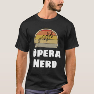 Opera Nerd Choir Acapella Karaoke Singer Gif T-Shirt