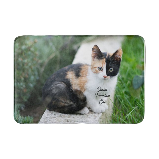 Opera Phantom Cat Bath Mat (Front)