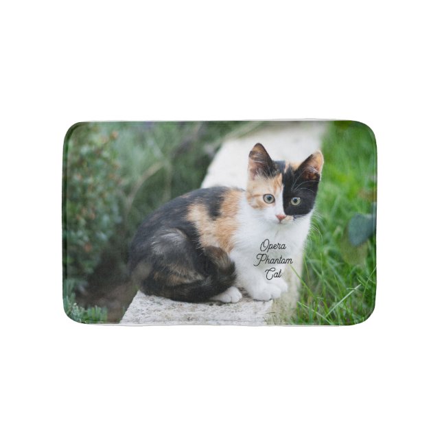Opera Phantom Cat Bath Mat (Front)