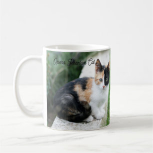 Opera Phantom Cat Coffee Mug