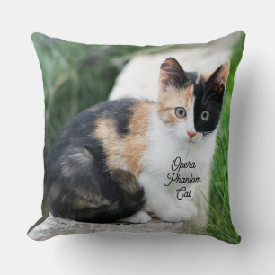 Opera Phantom Cat Cushion