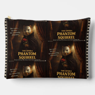 Opera Phantom Squirrel Parody Accessory Pouch