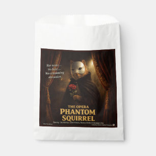 Opera Phantom Squirrel Parody Favour Bags
