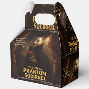 Opera Phantom Squirrel Parody Favour Box