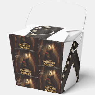 Opera Phantom Squirrel Parody Favour Box