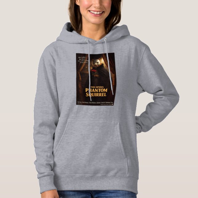 Opera Phantom Squirrel Parody Hoodie (Front)
