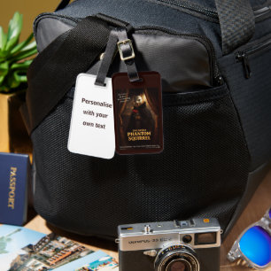 Opera Phantom Squirrel Parody Luggage Tag
