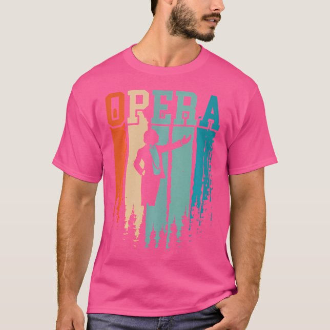 Opera Retro Vintage T-Shirt (Front)