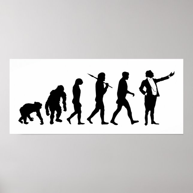 Opera singers and opera lovers singing gifts poster (Front)