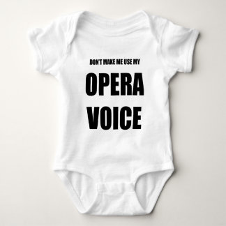 Opera Voice Baby Bodysuit