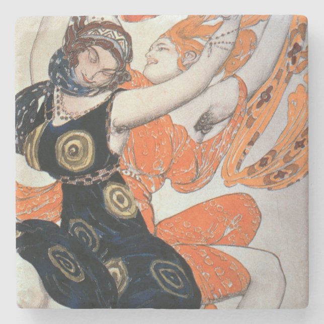 Operatic costume designs, 1911 stone coaster (Front)