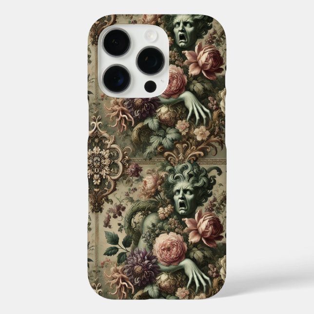 Operatic Opulence – Gothic Floral Baroque  Case-Mate iPhone Case (Back)