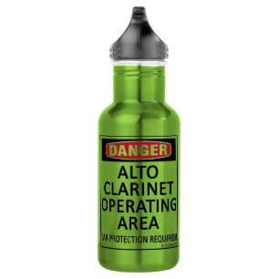 Operating Area Alto Clarinet 532 Ml Water Bottle
