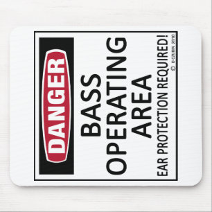 Operating Area Bass Mouse Mat