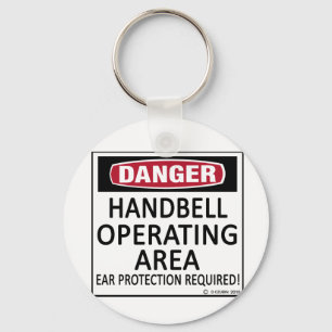 Operating Area Handbell Key Ring