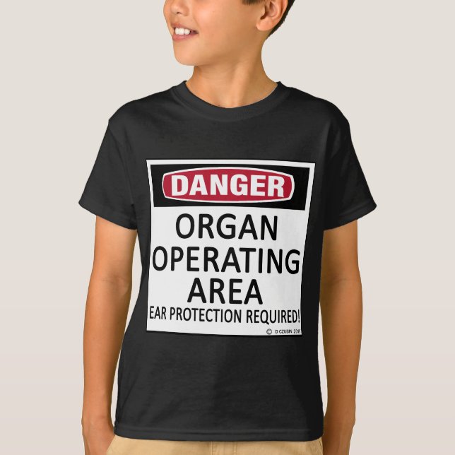 Operating Area Organ T-Shirt (Front)