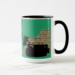 Operating Engineer Crane Operator Bulldozer Tracks Mug